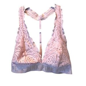 Victoria’s Secret PINK XS Pink Lace Bralette
